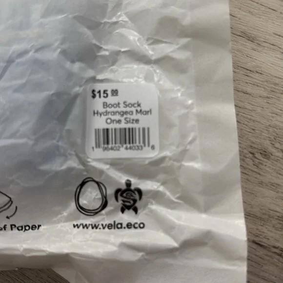 Boot Sock Hydrangea Marl - Picture 3 of 4